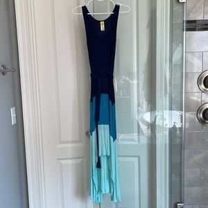 Lily Blue Beach Dress